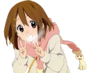 ✌ emoji k-on Telegram sticker 10 of 44