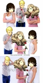 🌹 emoji Persona 5 Telegram sticker 8 of 51