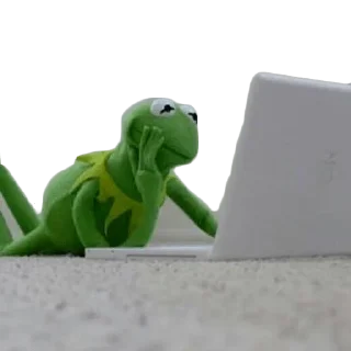 👨‍💻 emoji Kermit @FranceCanal Telegram sticker 12 of 34