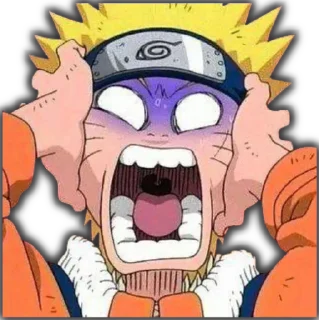 😱 emoji Naruto @FranceCanal Telegram sticker 8 of 84