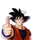 👍 emoji Goku Telegram sticker 6 of 54