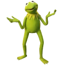 😁 emoji Kermit The Frog - 3 Telegram sticker 20 of 80