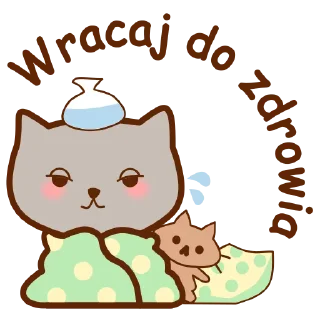 🤧 emoji Kotek Polski Telegram sticker 16 of 40