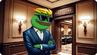 🌟 emoji Wall Street Pepe Telegram sticker 15 of 15