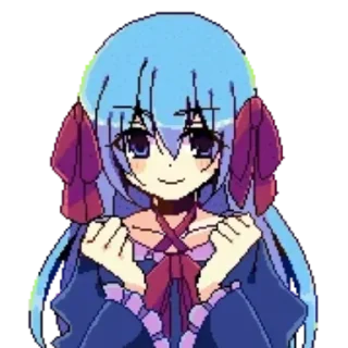 🎀 emoji 𝐶𝑙𝑎𝑖𝑟𝑒 𝐸𝑙𝑓𝑜𝑟𝑑 𝐶ℎ𝑖𝑙𝑑 @WitchsHeartStickeers Telegram sticker 10 of 60