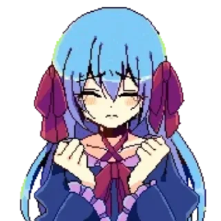 🎀 emoji 𝐶𝑙𝑎𝑖𝑟𝑒 𝐸𝑙𝑓𝑜𝑟𝑑 𝐶ℎ𝑖𝑙𝑑 @WitchsHeartStickeers Telegram sticker 19 of 60
