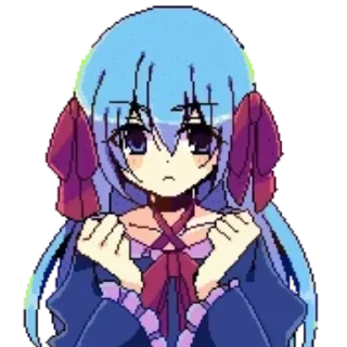 🎀 emoji 𝐶𝑙𝑎𝑖𝑟𝑒 𝐸𝑙𝑓𝑜𝑟𝑑 𝐶ℎ𝑖𝑙𝑑 @WitchsHeartStickeers Telegram sticker 16 of 60