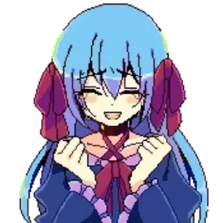 🎀 emoji 𝐶𝑙𝑎𝑖𝑟𝑒 𝐸𝑙𝑓𝑜𝑟𝑑 𝐶ℎ𝑖𝑙𝑑 @WitchsHeartStickeers Telegram sticker 21 of 60