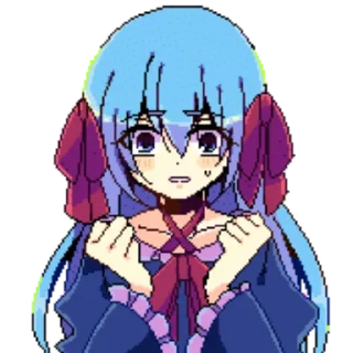 🎀 emoji 𝐶𝑙𝑎𝑖𝑟𝑒 𝐸𝑙𝑓𝑜𝑟𝑑 𝐶ℎ𝑖𝑙𝑑 @WitchsHeartStickeers Telegram sticker 5 of 60
