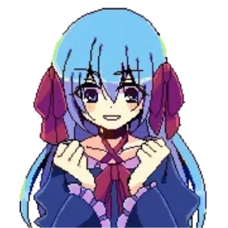 🎀 emoji 𝐶𝑙𝑎𝑖𝑟𝑒 𝐸𝑙𝑓𝑜𝑟𝑑 𝐶ℎ𝑖𝑙𝑑 @WitchsHeartStickeers Telegram sticker 23 of 60