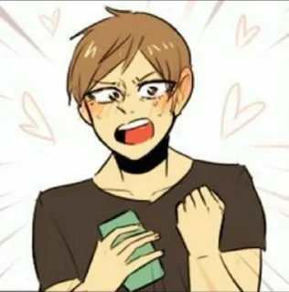 😍 emoji empty-typing syndrome Telegram sticker 8 of 97