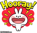 💃 emoji @MHStickers Spoiled Rabbit Useful Talk Telegram sticker 21 of 41