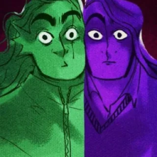 😯 emoji Lore Olympus Telegram sticker 5 of 41