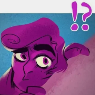 🤔 emoji Lore Olympus Telegram sticker 17 of 41
