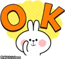 👌 emoji @MHStickers Spoiled Rabbit Useful Talk Telegram sticker 19 of 41