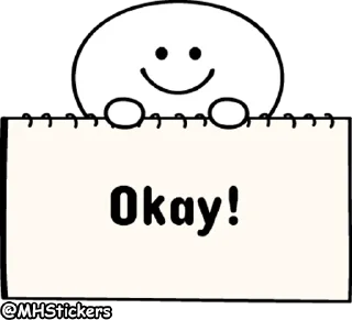 👌 emoji @MHStickers Spoiled Rabbit Message Smile Person Telegram sticker 8 of 25