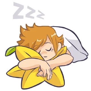 😴 emoji Organization XIII Telegram sticker 22 of 45