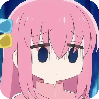 👄 emoji Bocchi Telegram sticker 9 of 56