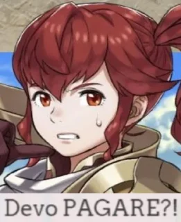 😰 emoji Fire Emblem EX+ Telegram sticker 12 of 86