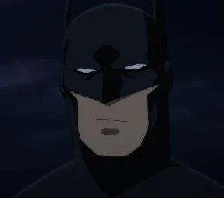😑 emoji BATMAN Telegram sticker 10 of 100