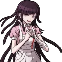 🙂 emoji Mikan Tsumiki [Waifu] 💜 Telegram sticker 10 of 42