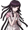 😕 emoji Mikan Tsumiki [Waifu] 💜 Telegram sticker 9 of 42