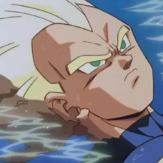 ➿ emoji ᳀ Vegeta ༐ @ot_anime Telegram sticker 13 of 40