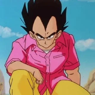 ➿ emoji ᳀ Vegeta ༐ @ot_anime Telegram sticker 12 of 40
