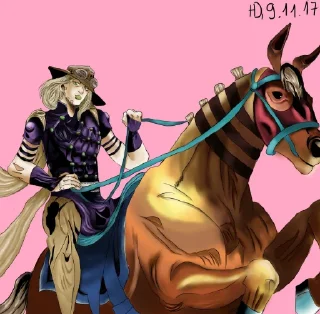 🐎 emoji Gyro zeppeli Telegram sticker 7 of 20