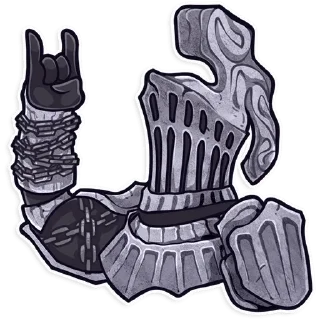 🤟 emoji Dark souls Telegram sticker 13 of 27