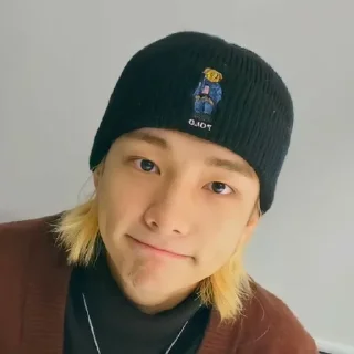 💛 emoji HyunChan @skzstickers Telegram sticker 3 of 69