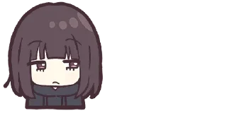 😒 emoji <3 Telegram sticker 10 of 11