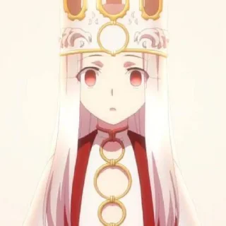 😯 emoji illyasviel @stickerspackanime Telegram sticker 9 of 103