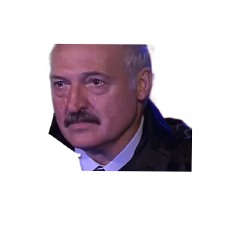 😢 emoji President of Belarus Telegram sticker 6 of 39