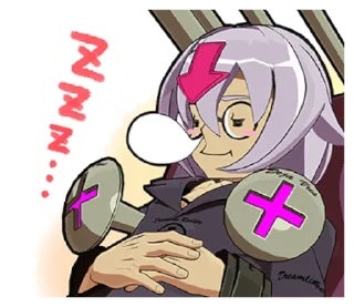 😴 emoji GUILTY GEAR Xrd - REVELATOR- Telegram sticker 5 of 80