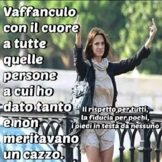 🖕 emoji Il rispetto per tutti Telegram sticker 23 of 30