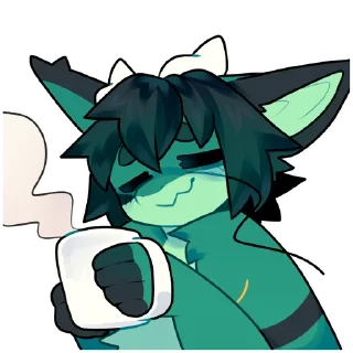 ☕️ emoji Ene Telegram sticker 9 of 16