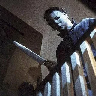 😂 emoji Michael Myers 🔪 @ScaryVerse Telegram sticker 9 of 63