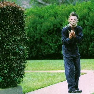 🌹 emoji Michael Myers 🔪 @ScaryVerse Telegram sticker 13 of 63