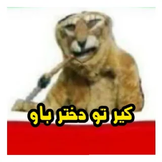 😄 emoji ممد حق گو Telegram sticker 21 of 43