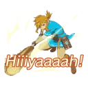 😠 emoji The Legend of Zelda- Breath of the Wild @Nekosticker Telegram sticker 10 of 25