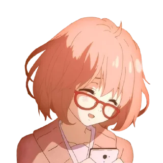 😊 emoji Anime Girls Telegram sticker 14 of 25