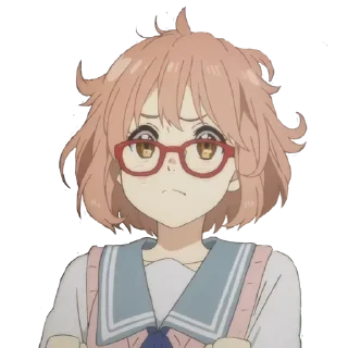 😤 emoji Anime Girls Telegram sticker 19 of 25