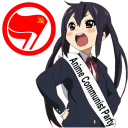 😍 emoji Commie Anime Girls Telegram sticker 9 of 26