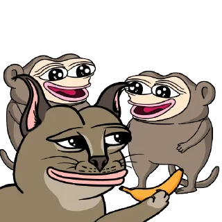 🙉 emoji Big Floppa Telegram sticker 6 of 42