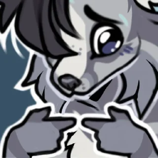 😳 emoji Tay & friends Telegram sticker 12 of 119