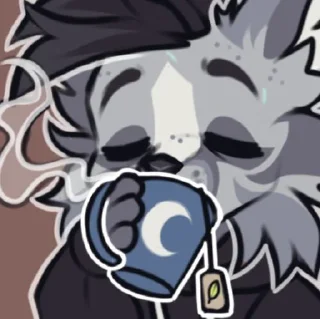 🍵 emoji Tay & friends Telegram sticker 21 of 119