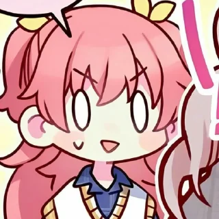 😰 emoji 🍓! airi momoi !🍓 Telegram sticker 17 of 27