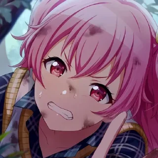 😡 emoji 🍓! airi momoi !🍓 Telegram sticker 14 of 27
