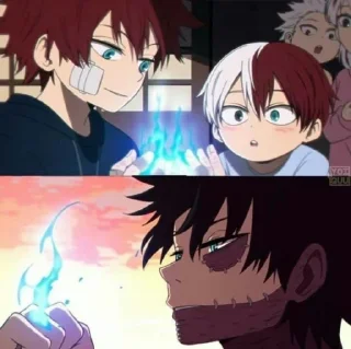 🤩 emoji Shoto Todoroki Telegram sticker 17 of 77